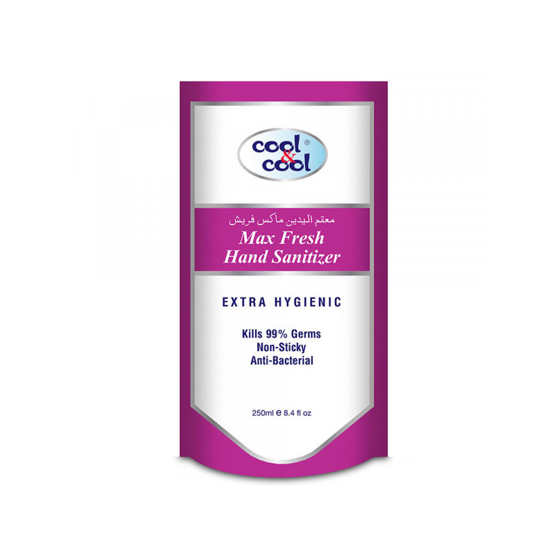 Cool & Cool Max Fresh Hand Sanitizer Gel Refill 250ml