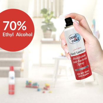 Cool & Cool Hand Sanitizer Disinfectant Spray 200ml x 6