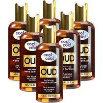 Cool & Cool Oud Hand Sanitizer 60ml Pack of 6
