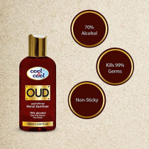Cool & Cool Oud Hand Sanitizer 60ml Pack of 6