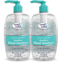 Cool & Cool Sensitive Hand Sanitizer 500ml Pack of 2