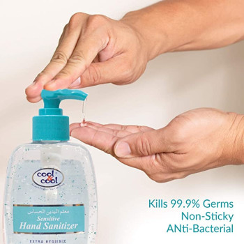 Cool & Cool Sensitive Hand Sanitizer 500ml Pack of 2
