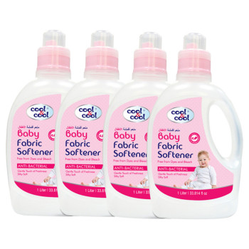 Cool & Cool Baby Fabric Softener 1L Pack Of 4