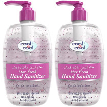 Cool & Cool Max Fresh Hand Sanitizer 500ml Pack of 2