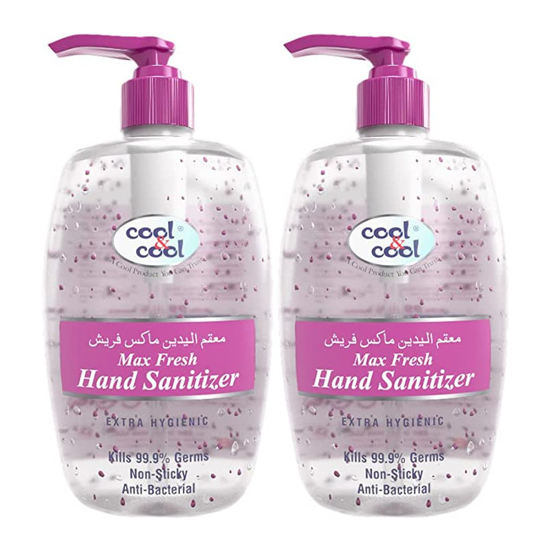 Cool & Cool Max Fresh Hand Sanitizer 500ml Pack of 2