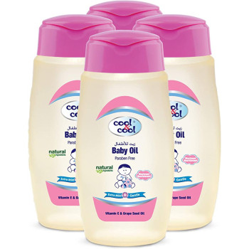 Cool & Cool Baby Oil 250ml Pack of 4