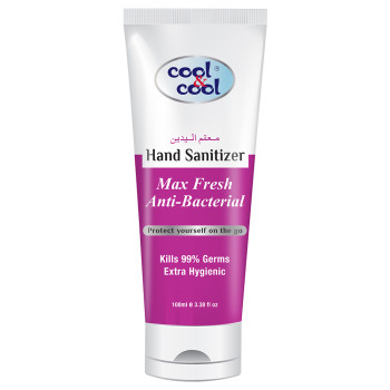 Cool & Cool Max Fresh Hand Sanitizer Tube 100ml