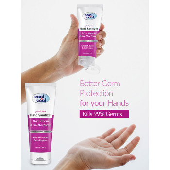 Cool & Cool Max Fresh Hand Sanitizer Tube 100ml