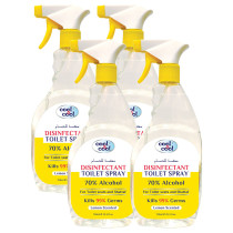Cool & Cool Disinfectant Toilet Spray 750ml Pack of 4