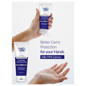 Cool & Cool Travelling Hand Sanitizer Tube 100ml Pack of 6