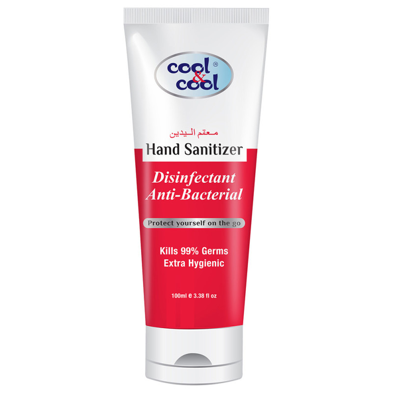 Cool & Cool Disinfectant Hand Sanitizer Tube 100ml