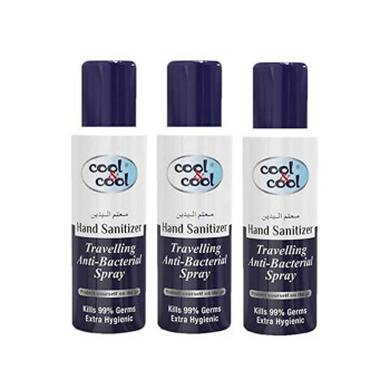 Cool & Cool Hand Sanitizer Travelling Spray 200ml Pack of 3