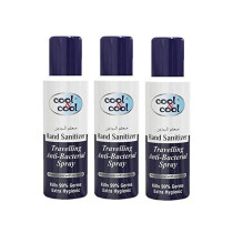 Cool & Cool Hand Sanitizer Travelling Spray 200ml Pack of 3