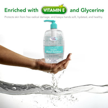Cool & Cool Sensitive Hand Sanitizer Gel 500ml