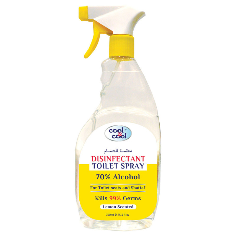 Cool & Cool Disinfectant Toilet Spray 750ml