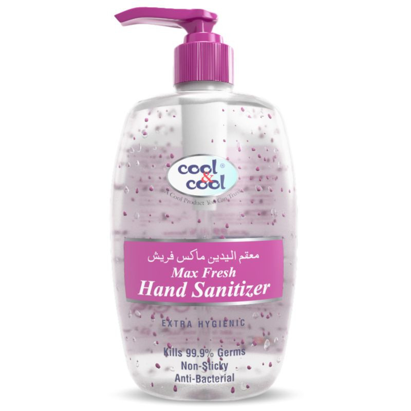 Cool & Cool Max Fresh Hand Sanitizer Gel 500ml