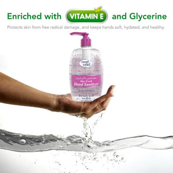Cool & Cool Max Fresh Hand Sanitizer Gel 500ml