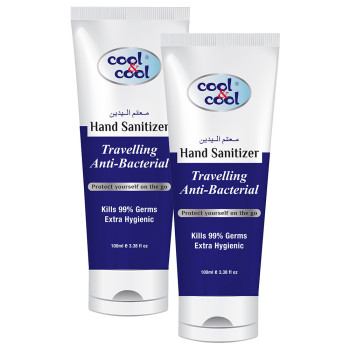 Cool & Cool Travelling Hand Sanitizer Tube 100ml Pack of 2