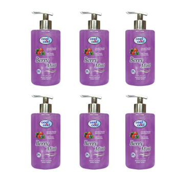 Cool & Cool Hand Wash Berry Mint 1.0L Pack of 6