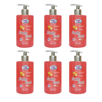 Cool & Cool Hand Wash Fruity Fresh 1.0L Pack of 6