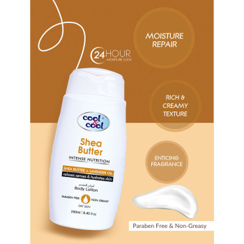 Cool & Cool Body Lotion Shea Butter 250ml