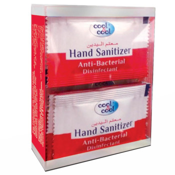 Cool & Cool Hand Sanitizer Sachets Box 20pcs