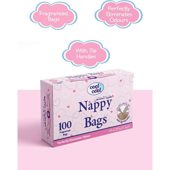Cool & Cool Nappy Bags 100s Baby Wipes 64 Pack