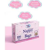 Cool & Cool Nappy Bags 100s Baby Wipes 64 Pack