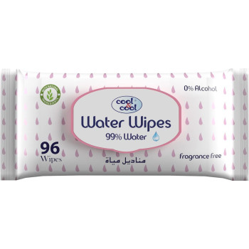 Cool & Cool water wipes 96