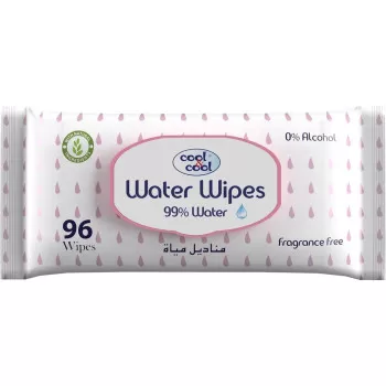 Cool & Cool water wipes 96