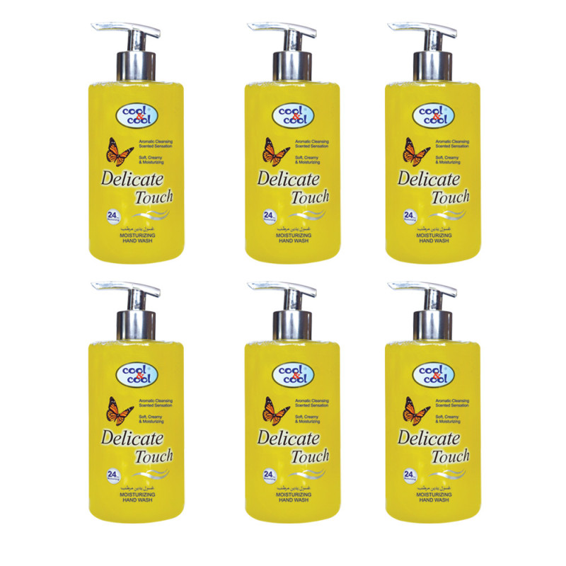Cool & Cool Hand Wash Delicate Touch 1.0L Pack of 6
