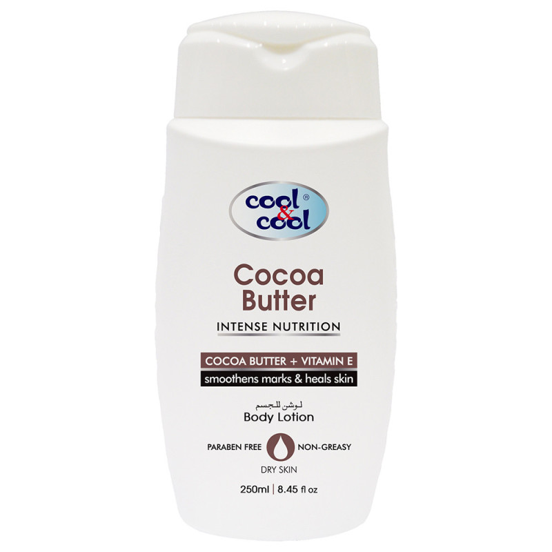 Cool & Cool Body Lotion Cocoa Butter 250ml