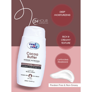 Cool & Cool Body Lotion Cocoa Butter 250ml