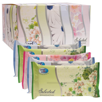 Cool & Cool Selected Facial Tissue 41 Free