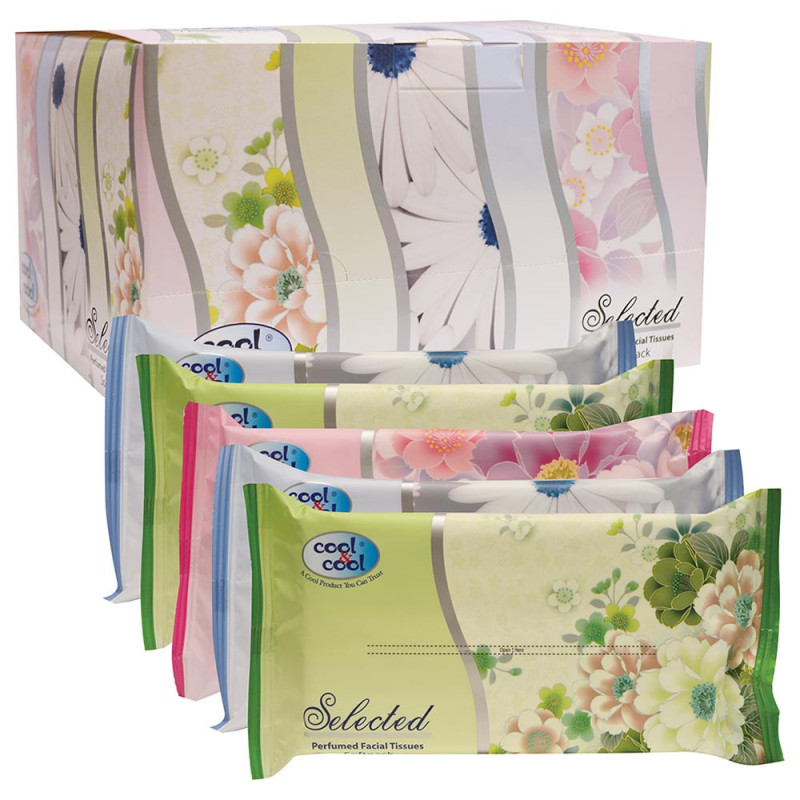 Cool & Cool Selected Facial Tissue 41 Free