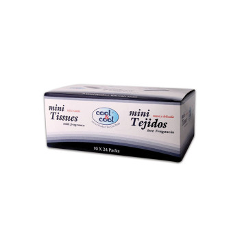 Cool&Cool Compact Mini Tissues10s 1x24 Box