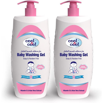 Cool & Cool Baby Washing Gel 750ml Pack Of 2