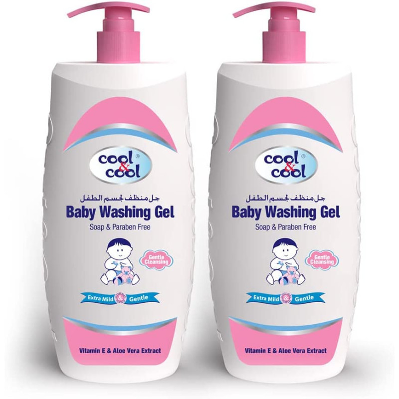 Cool & Cool Baby Washing Gel 750ml Pack Of 2
