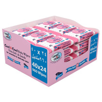 Cool & Cool Premium Baby Wipes 40sx24 960 Wipes