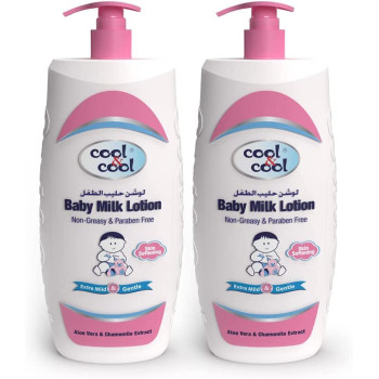 Cool & Cool Baby Milk Lotion 750ml Pack Of 2