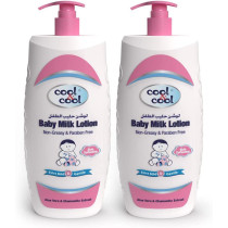 Cool & Cool Baby Milk Lotion 750ml Pack Of 2