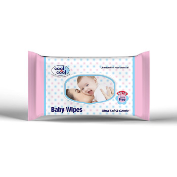Cool & Cool Baby Wipes 72s
