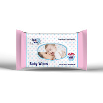 Cool & Cool Baby Wipes 72s