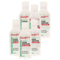 Jennifers Hand Sanitizer Sensitive 75ml Pack of 6