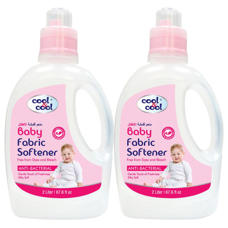 Cool & Cool Baby Fabric Softener 2 Litre 2 Pack
