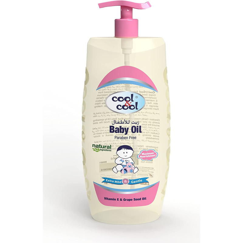 Cool & Cool And Baby Oil 500ml White