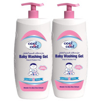 Cool & Cool Baby Washing Gel 500Ml Twin Pack