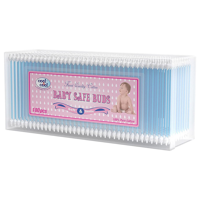 Cool & Cool Cool & Cool Baby Safe Buds 180 Pieces Piece of 1
