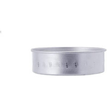 Ayda 3 Pieces Round Cake Pan Silver Silver 13 X 3Cm 13 X 3 Cm Silver