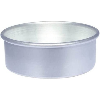 Ayda 3 Pieces Round Cake Pan Silver silver 13.5x4.5cm 13.5 X 4.5 CM Silver